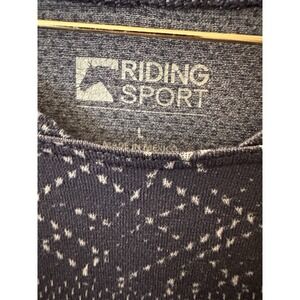 Horse Riding Sport Short‎ Sleeve Women Shirt Purple Size Large